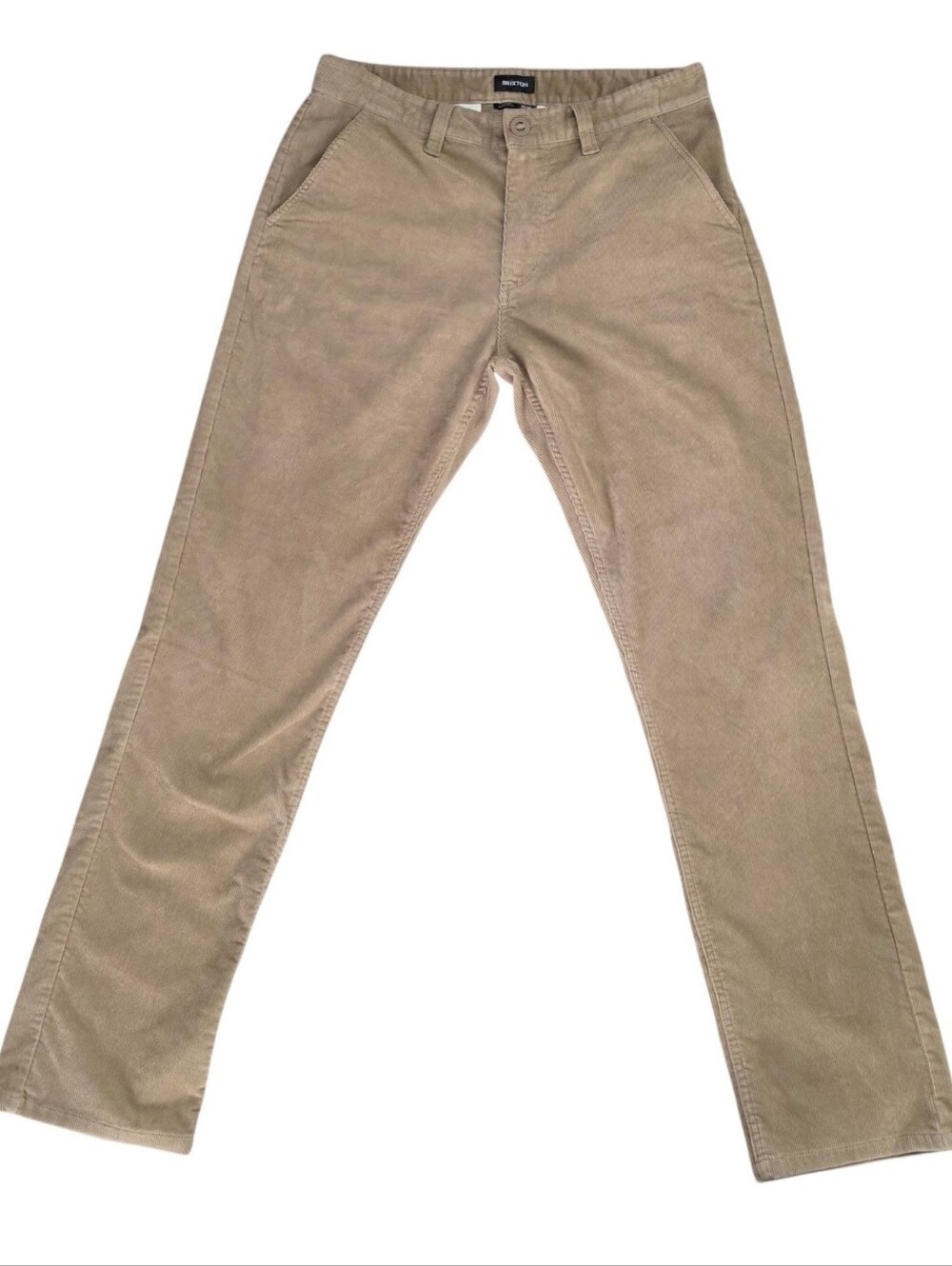 Brixton Choice Regular Fit Men’s Tan Corduroy Pants
